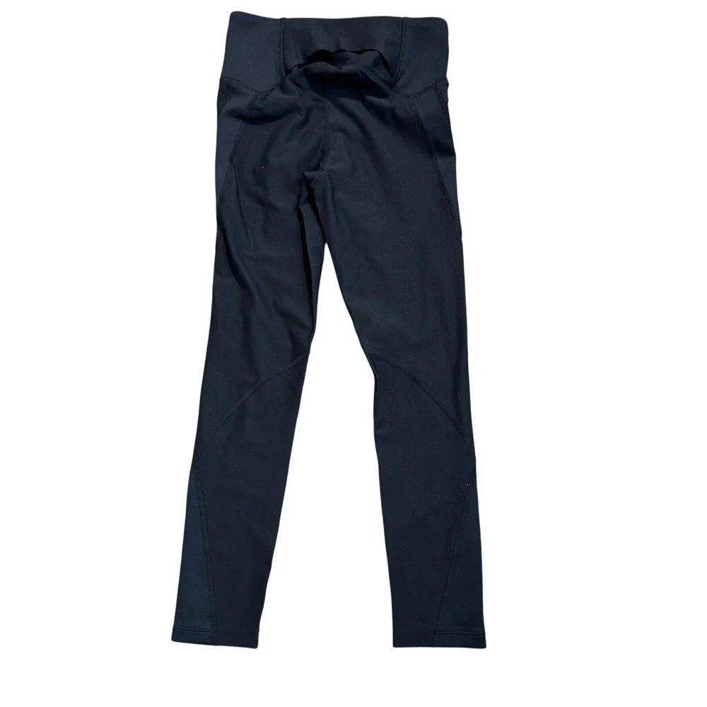UNDER ARMOUR NWT Women's XS Black‎ Vanish Crop Leggings UA HeatGear Compression
